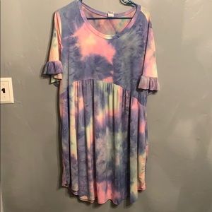 Tie Dyed Dress